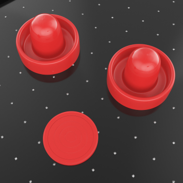 Игровой стол UNIX Line Аэрохоккей (142х64 cм) Black - 17