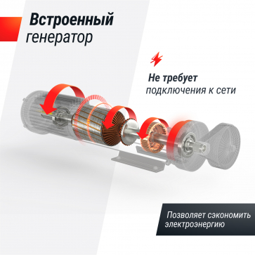 Велотренажер UNIX Fit BL-380E Wood - 7